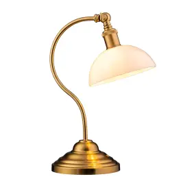 OB-TL23B OBRIGHT Cordless Led Table Lamp Antique Glass Bright