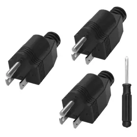 LJ-20-B3 OFOAEEA Plugs Prong Extension Cord Ends Pack Neutral