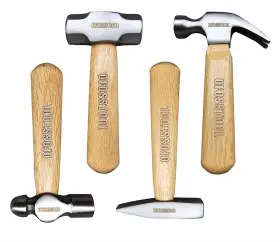 HAMMER-01 OFOSSTOOL Mini Hammer Set Wood Oak Handle Claw