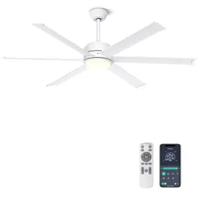 GLX072W OHNIYOU Ceiling Fan Lights Remote Control Dimmable