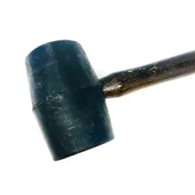 61-124 OLYMPIA TOOLS Tool Rubber Mallet Wood Handle #2