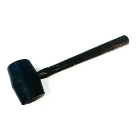 61-124 OLYMPIA TOOLS Tool Rubber Mallet Wood Handle