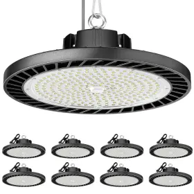 OL-BL6K-8P-200 ONLYLUX Led High Bay Lights Pack Ufo