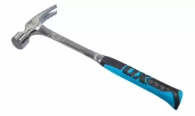 OX-P083428 OX Tools Framing Hammer Milled Shock Reduction Han