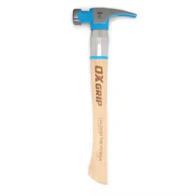 744110598445 OX TOOLS Pro Hickory Hammer Reinforced Steel