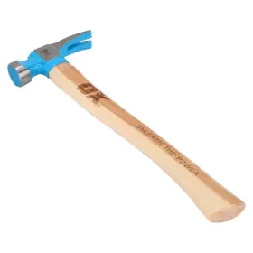 OX-P083322 OX TOOLS Pro Milled Framing Hammer Curved Hickory