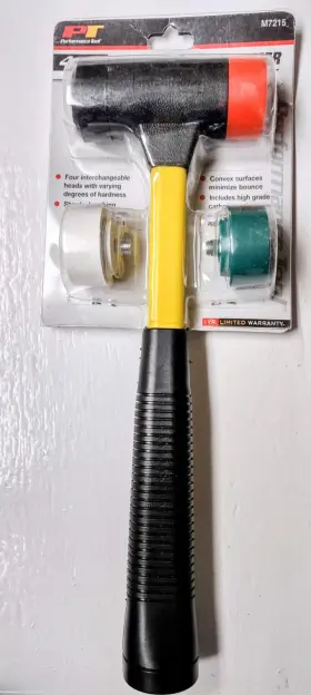 M7215 PERFORMANCE TOOL Head Hammer Mallet