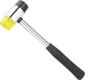 690002433458 PH PANDAHALL Rubber Mallet Double Faced Hammer