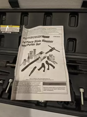 62959 PITTSBURGH Slide Hammer Puller Set #3