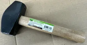 67817 PITTSBURGH Drilling Hammer Hardwood Handle Carbon Steel
