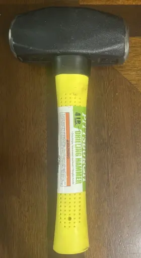 98258 PITTSBURGH Fiberglass Drilling Hammer Forged Heat Steel