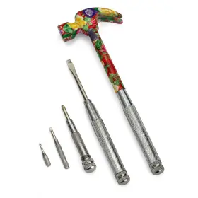 011499903017 PJ TOOL Flower Hammer Screwdriver Set Flat Heads