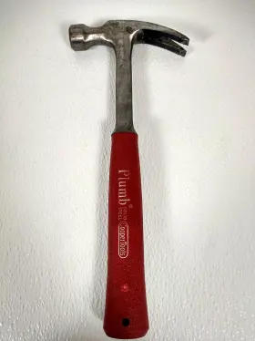 11-394 PLUMB Cooper Tools Claw Hammer Rubber Handle