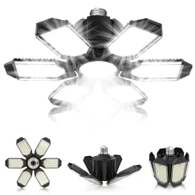 JP-QMP-B00004 POLARPRA Led Garage Lights Bulbs Screw Socket