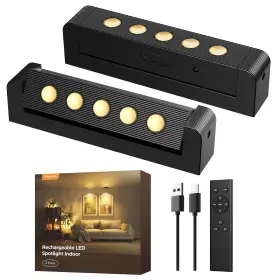 SP04 POPOIRON Rechargeable Plant Lights Wireless Remote