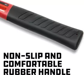 689848052855 POWERBUILT Club Hammer Fiberglass Handle Slip #3
