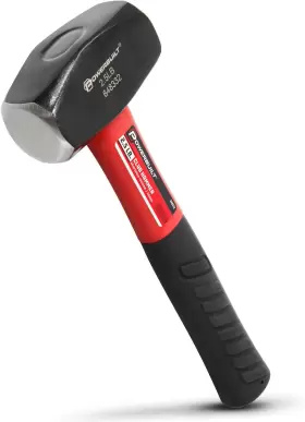 689848052855 POWERBUILT Club Hammer Fiberglass Handle Slip