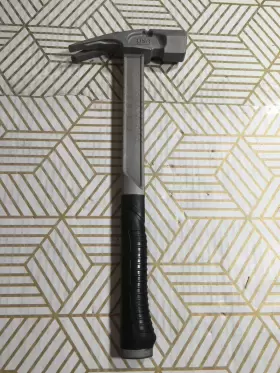 BH16TIM PRO SERIES Boss Hammer Milled Framing Titanium Handle