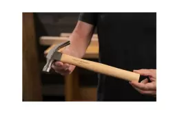 69320 STEEL Head Wood Claw Hammer Wooden Handle #3