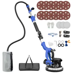 225FT-BLUE PROTMEX Drywall Sander Popcorn Ceiling Removal