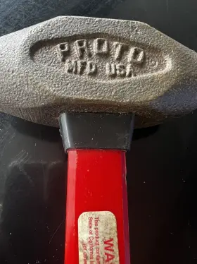 1430G PROTO Drilling Hammer Sledge Sparking Fiberglass Handle #2