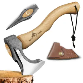AXT02 PURPLE DRAGON Camping Hatchet Forged Splitting Axe