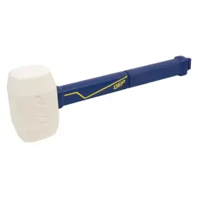 445020811824 QEP Rubber Floor Mallet Handle Chamfered Head