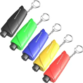 Wbsc QUZOC Seatbelt Cutter Window Breaker Keychain Car Glass