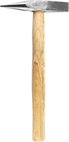 WD5765 QWORK Welding Chipping Hammer Head Wooden Handle
