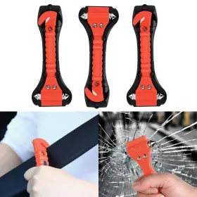 QPH7054 QZTYTY Car Safety Hammer Set Window Breaker Seatbelt