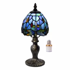 Table-lamp RADTIFF Bedside Dragonfly Tiffany Stained Glass