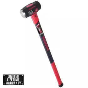 313095285215 RAZOR-BACK Sledge Hammer Fiberglass Handle Steel