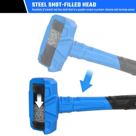 669356637645 REAL STEEL Blow Hammer Carbon Core Handle #2