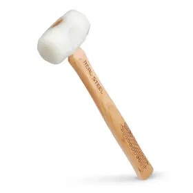 767615192635 REAL STEEL Hammer Urethane Head Hickory Wood