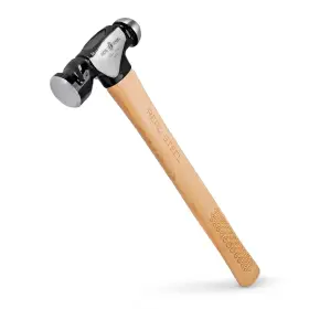 767615192703 REAL STEEL Ball Peen Hammer Hickory Wood Handle