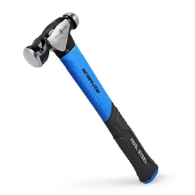 767615192772 REAL STEEL Ball Peen Hammer Slip Cushion Grip