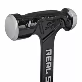 767615192888 REAL STEEL Ball Peen Hammer Onepiece Forged Pein #2