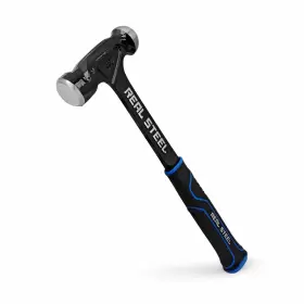 767615192888 REAL STEEL Ball Peen Hammer Onepiece Forged Pein