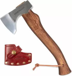 RGX001 ROCKYGIANT Camping Axe Forged Hatchet Wood
