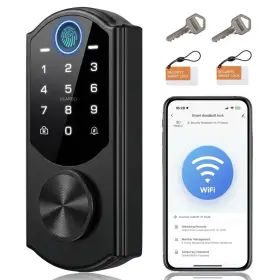 RA-7 RUIKANG POWER Smart Lock Fingerprint Keyless Touchscreen