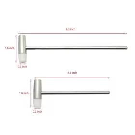 750225366220 RUIWAER Dual Head Hammers Double Jewelry Mallet #2