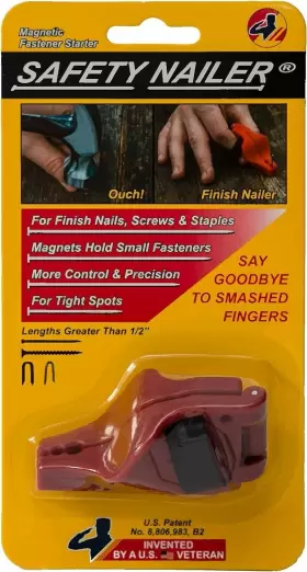 860000029018 SAFETY NAILER Finish Nails Screws Staples