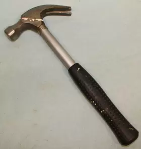 38123-M SEARS School Claw Hammer Rubber Grip