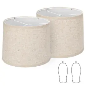 2P-FS SEASIDE VILLAGE Lampshades Set Drum Bottom High-top