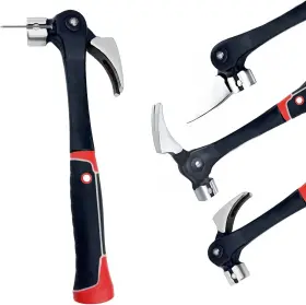 GJ96892 SEESE TOOL Forged Steel Claw Hammer Magnetic Nail Hea