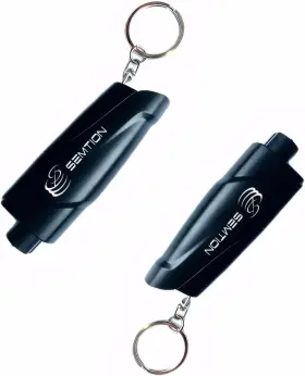 SEM-WB-001 SEMTION Window Breaker Seatbelt Cutter Keychain