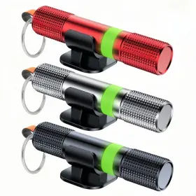 AEL2502 SEOULISH Car Window Breaker Seatbelt Cutter Keychain