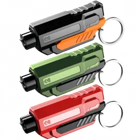 AEL2505 SEOULISH Window Breaker Seatbelt Cutter Keychain Car