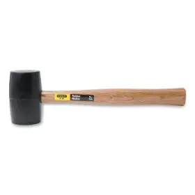 51104 SIM SUPPLY BLOCKED BRAND Rubber Mallet Hardwood Handle