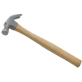 009326311661 SIM SUPPLY Curved Claw Hammer Hardwood Handle